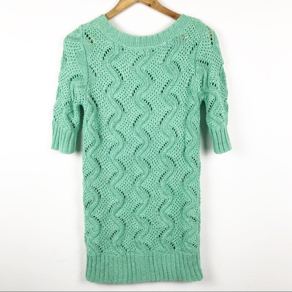 Elle Mint Green Sweater - Picture 9 of 9